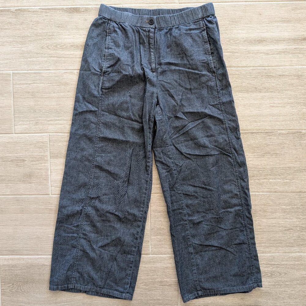 Eileen Fisher Organic Cotton Wide-Leg Pants